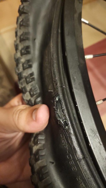 Small tear in tire tread. Can I still safely use it?