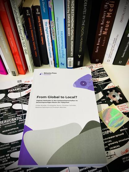 Buch vor Büchern.