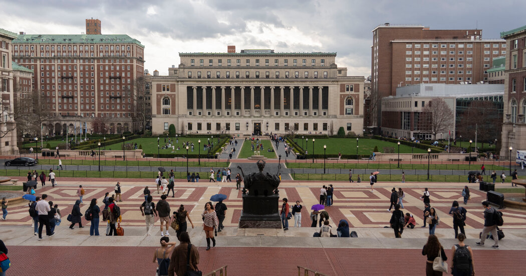 Columbia was the first university to be punished by the Trump administration with a freeze on research funding over accusations that it had tolerated antisemitism.