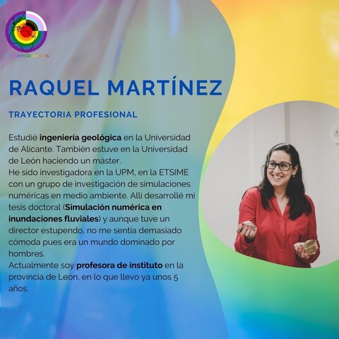 Trayectoria profesional de Raquel Martínez 